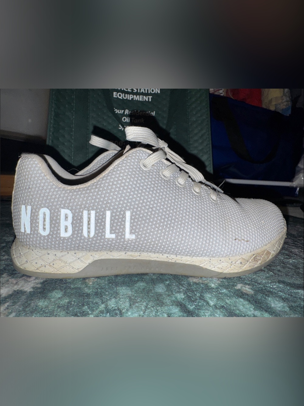 NOBULL Men’s Trainer — Light Gray Knit